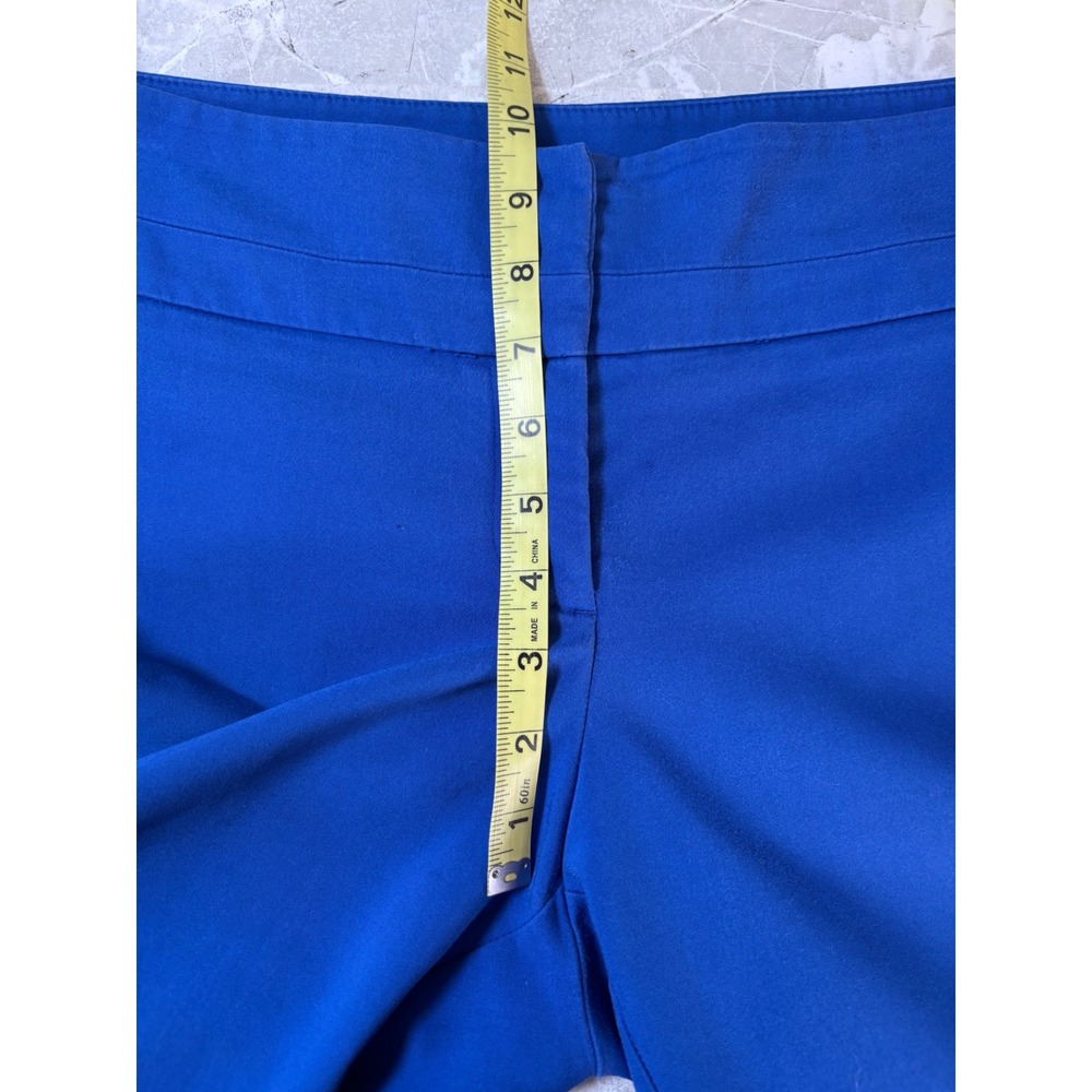 Apt. 9 Royal Blue Cropped Ponte Capris - Picture 6 of 9